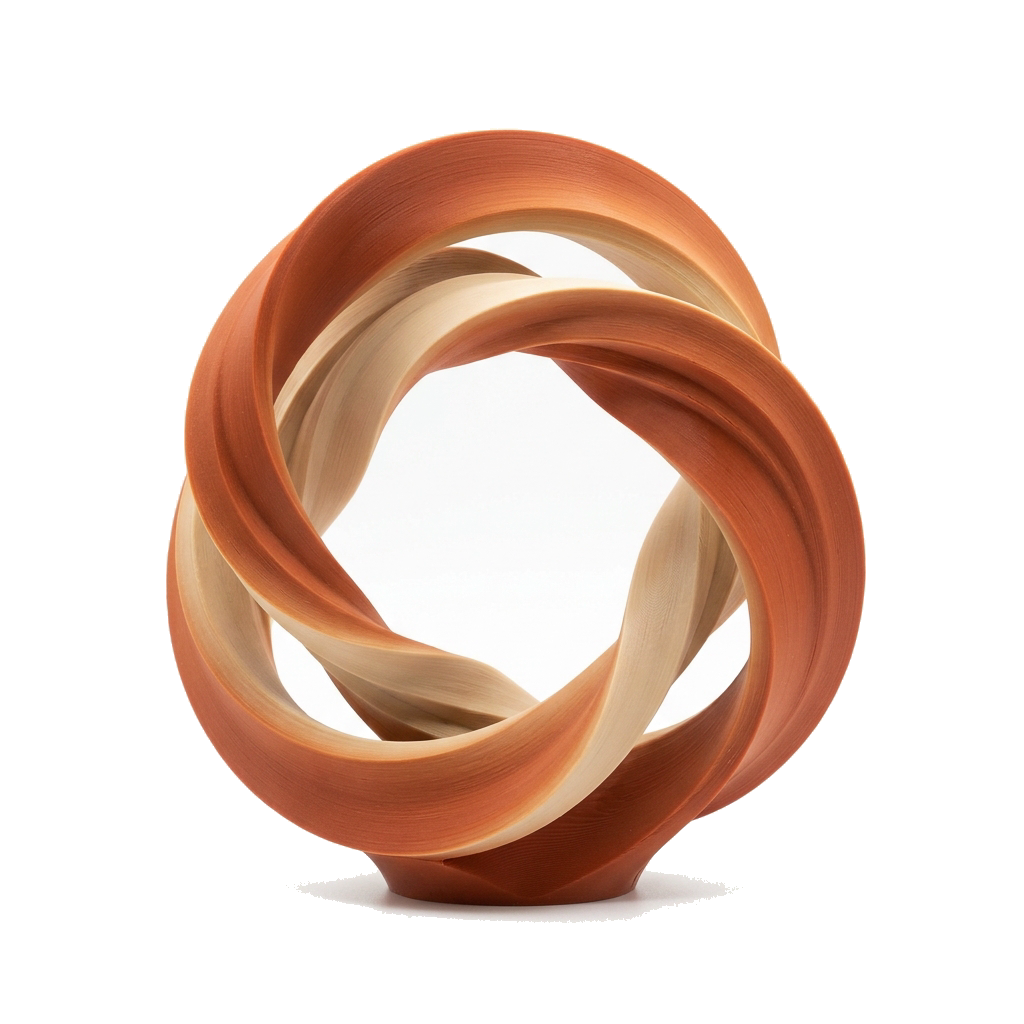 Escultura Paramétrica Wave 3D