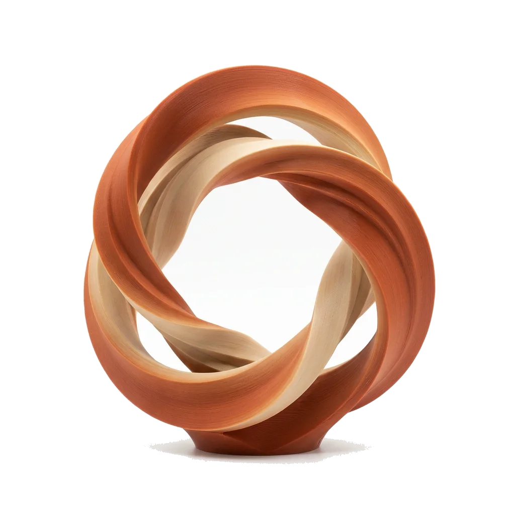 Escultura Paramétrica Wave 3D